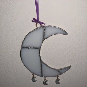 Handmade Hanging Moon Decoration